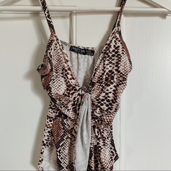 Nasty Gal Tops - Nasty Gal Animal Print One Piece Nasty Gal Tops - Nasty Gal Animal Print One Piece